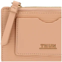 THUN Porta carte in ecopelle medio, rosa* Borse, Portafogli E Trousse