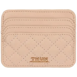 THUN Porta carte in ecopelle piccolo, rosa* Borse, Portafogli E Trousse