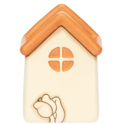 THUN Porta diffusore a forma di casetta con tulipano in ceramica* Diffusori