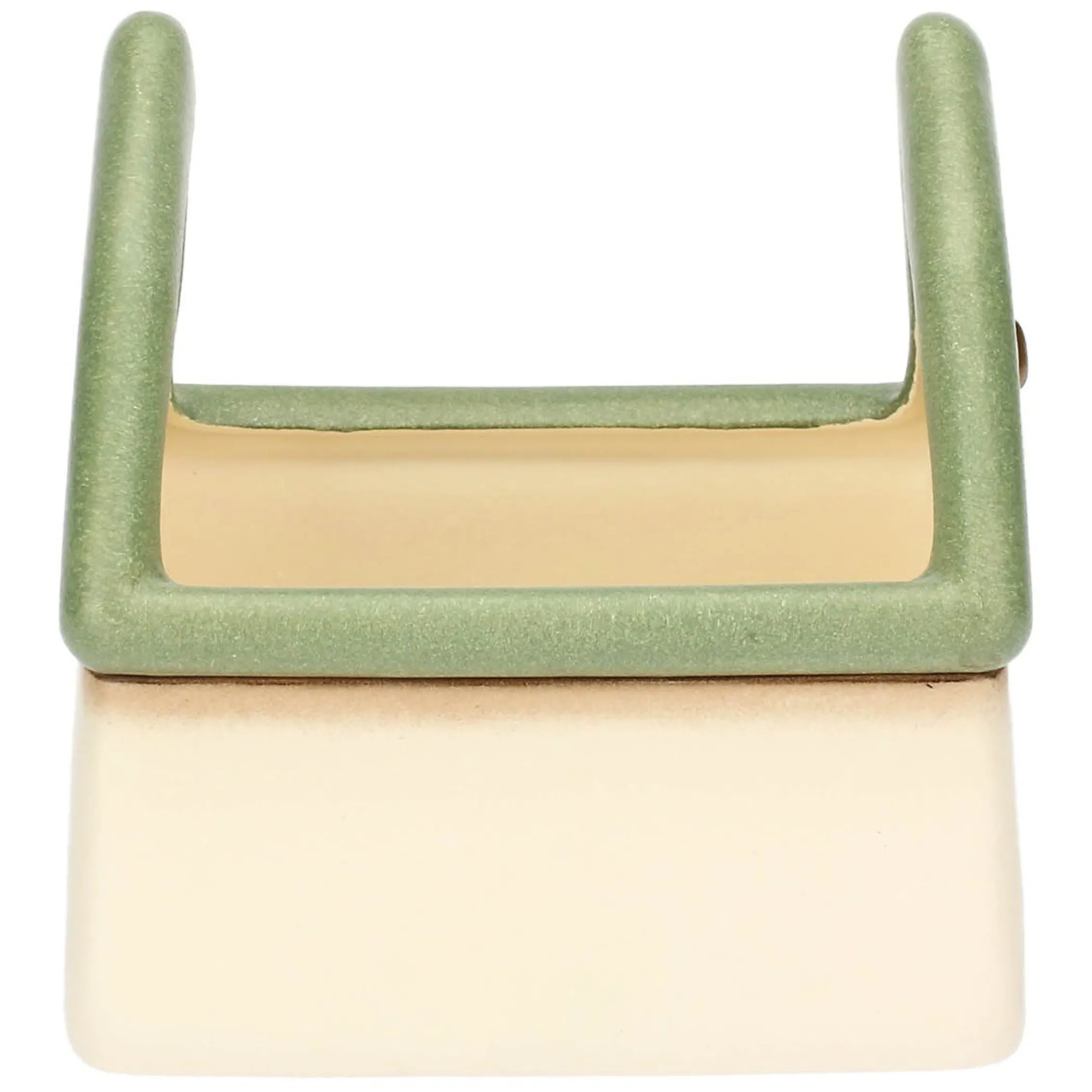 THUN Porta diffusore a forma di casetta con quadrifoglio in ceramica* Diffusori