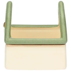 THUN Porta diffusore a forma di casetta con quadrifoglio in ceramica* Diffusori