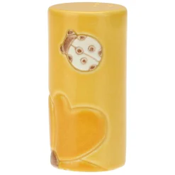 THUN Porta sale coccinella in ceramica smaltata a mano* Set Sale/Pepe E Olio/Aceto
