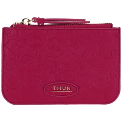 THUN Portachiavi a bustina in ecopelle bordeaux Sempre con me* Portachiavi