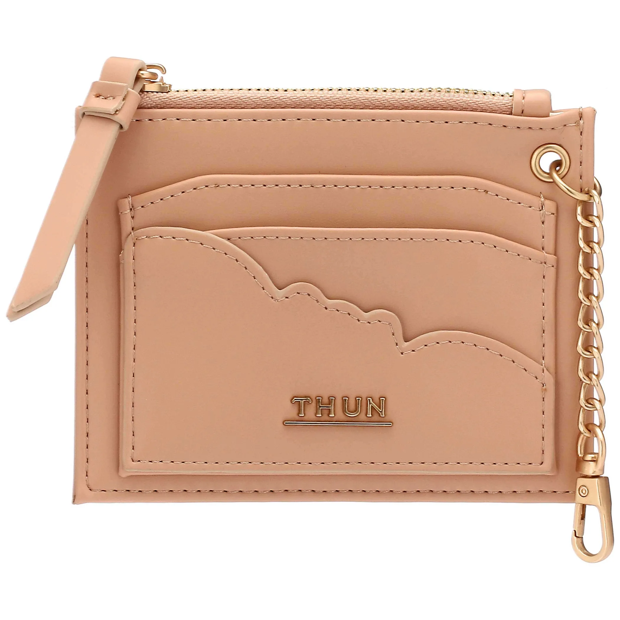 THUN Portachiavi bustina in ecopelle rosa* Portachiavi