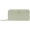 THUN Portafoglio con chiusura zip in ecopelle, verde* Borse, Portafogli E Trousse