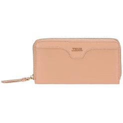 THUN Portafoglio con chiusura zip in ecopelle, rosa* Borse, Portafogli E Trousse