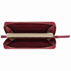 THUN Portafoglio con chiusura zip in ecopelle, cherry* Borse, Portafogli E Trousse