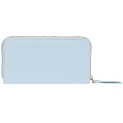 THUN Portafoglio con chiusura zip in ecopelle, azzurro* Borse, Portafogli E Trousse
