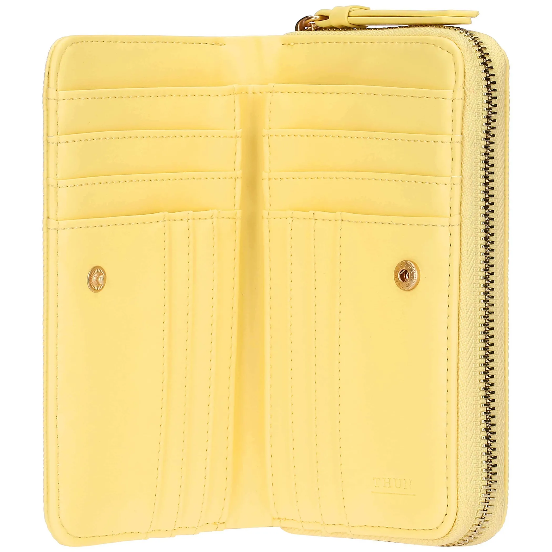 THUN Portafoglio in ecopelle medio, giallo* Borse, Portafogli E Trousse
