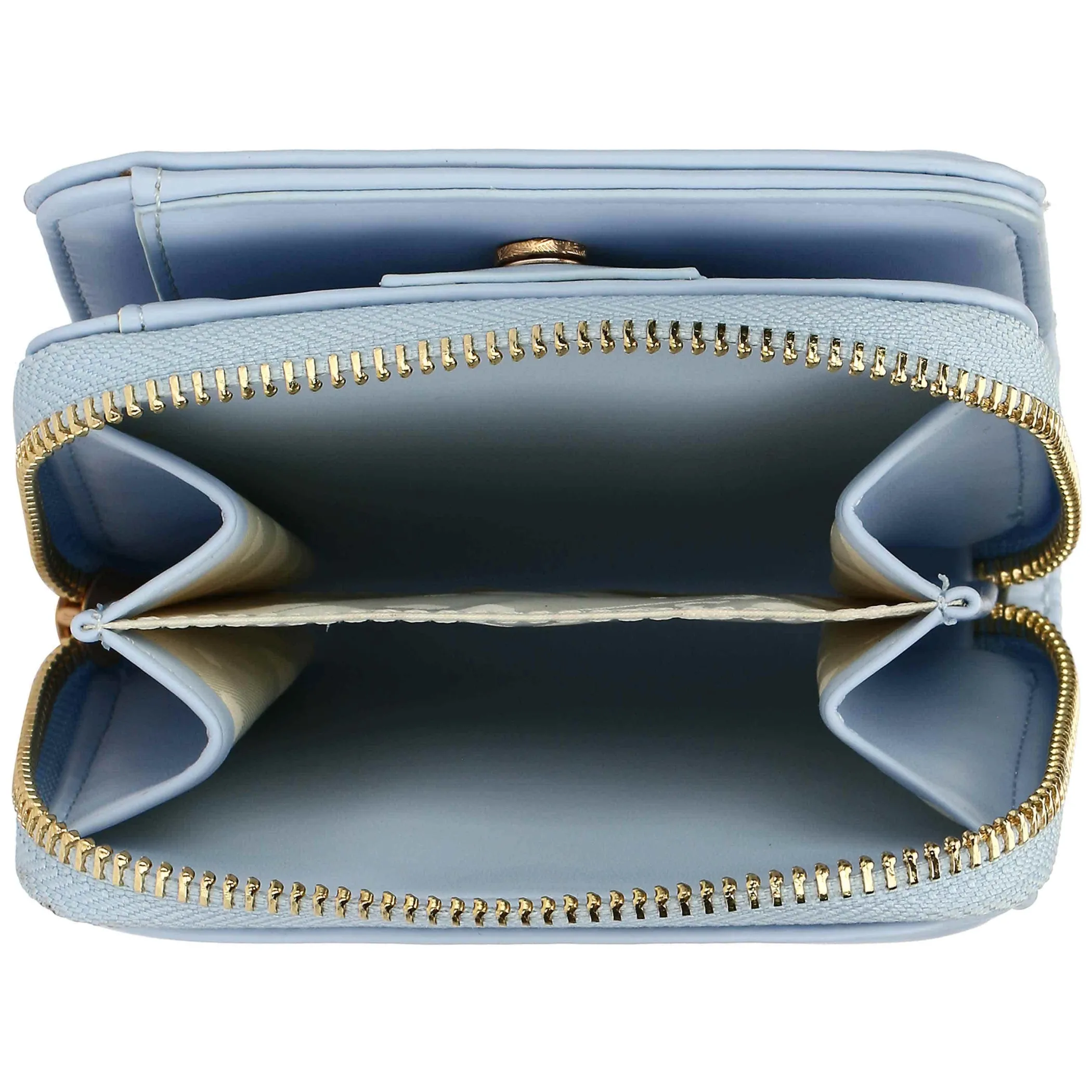 THUN Portafoglio in ecopelle piccolo, azzurro* Borse, Portafogli E Trousse