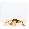 THUN Portafoto con Angelo e Teddy in vetro e ceramica* Angelo|Portafoto E Cornici