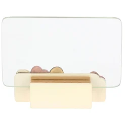 THUN Portafoto con cuori in vetro e ceramica Angel Love, piccolo* Portafoto E Cornici|Figure