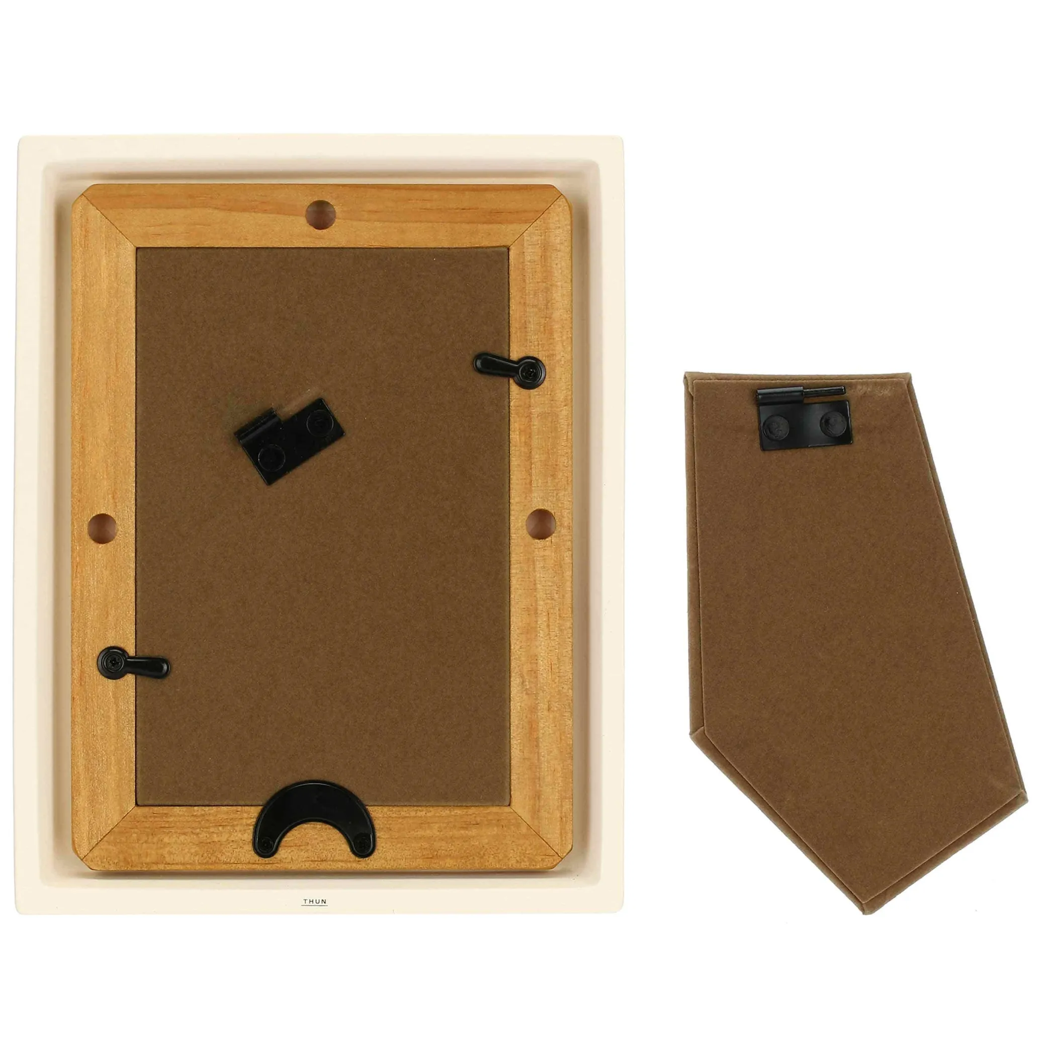 THUN Portafoto con fiore di calendula in ceramica Racconti d'Autunno, medio* Portafoto E Cornici