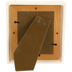 THUN Portafoto con fiore di malva in ceramica Racconti d'Autunno, grande* Portafoto E Cornici