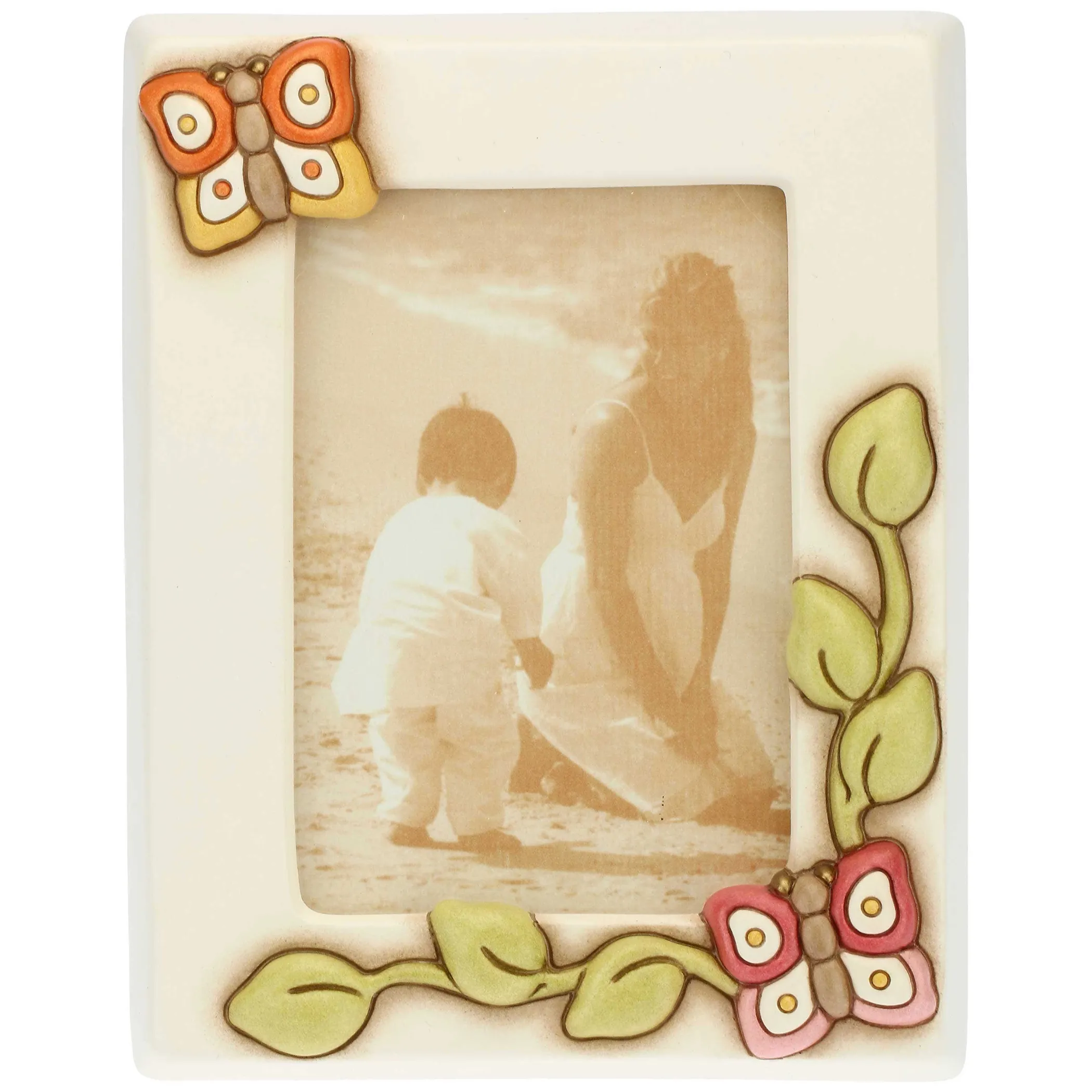 THUN Portafoto "Farfalle in festa" medio formato 13,6x9,2 cm* Portafoto E Cornici