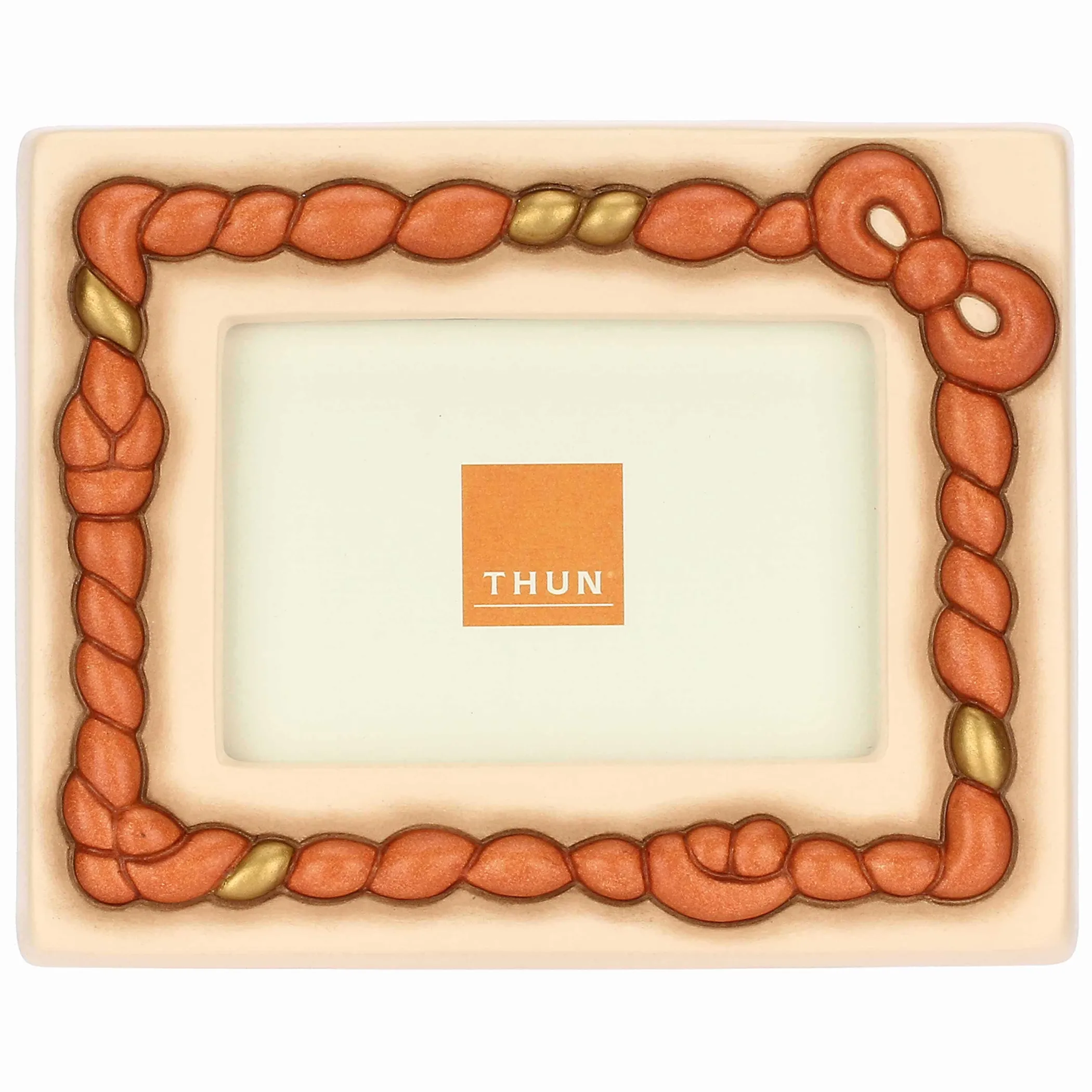 THUN Portafoto in ceramica AbbracciAMI, piccolo* Portafoto E Cornici