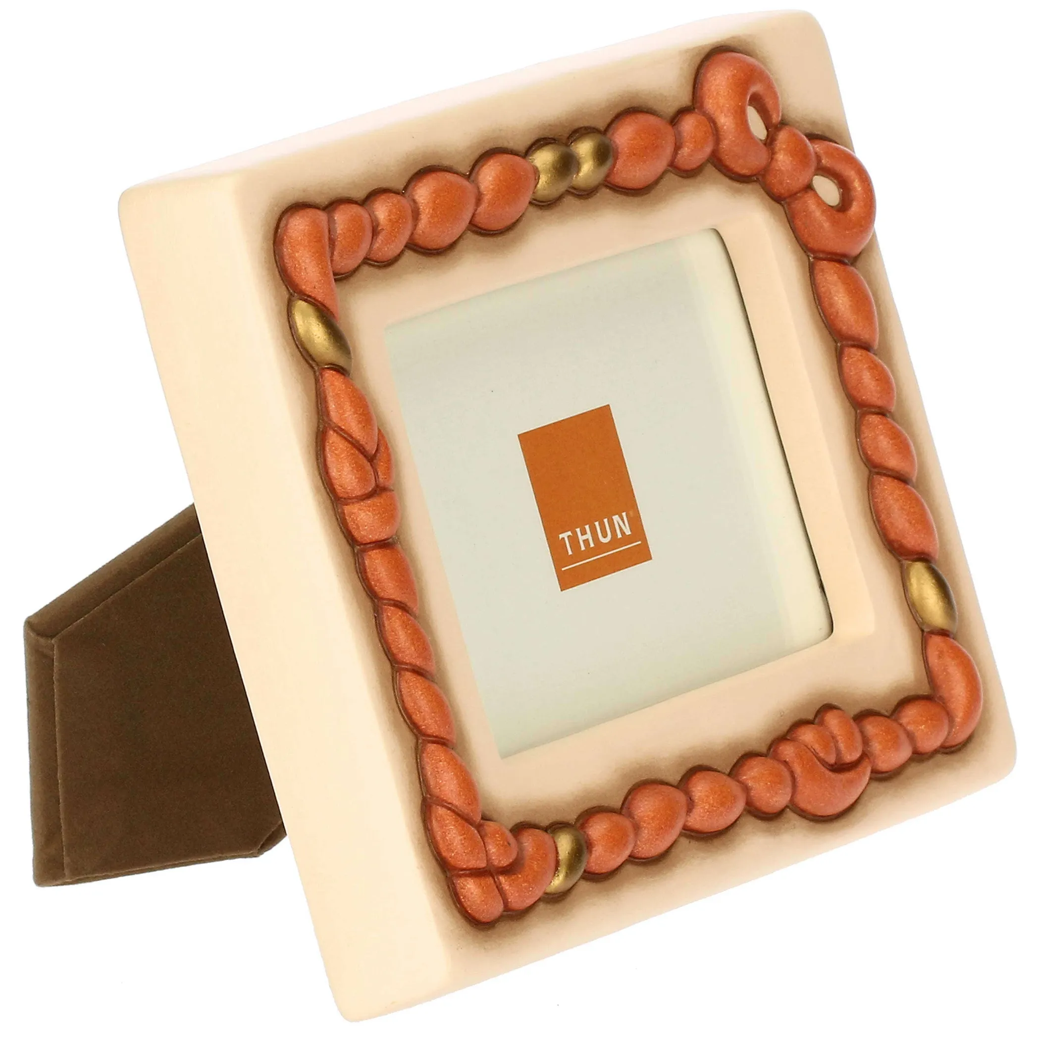 THUN Portafoto in ceramica AbbracciAMI, piccolo* Portafoto E Cornici