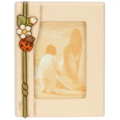 THUN Portafoto in ceramica con coccinella e fiori* Country Bloom E Sublime|Portafoto E Cornici