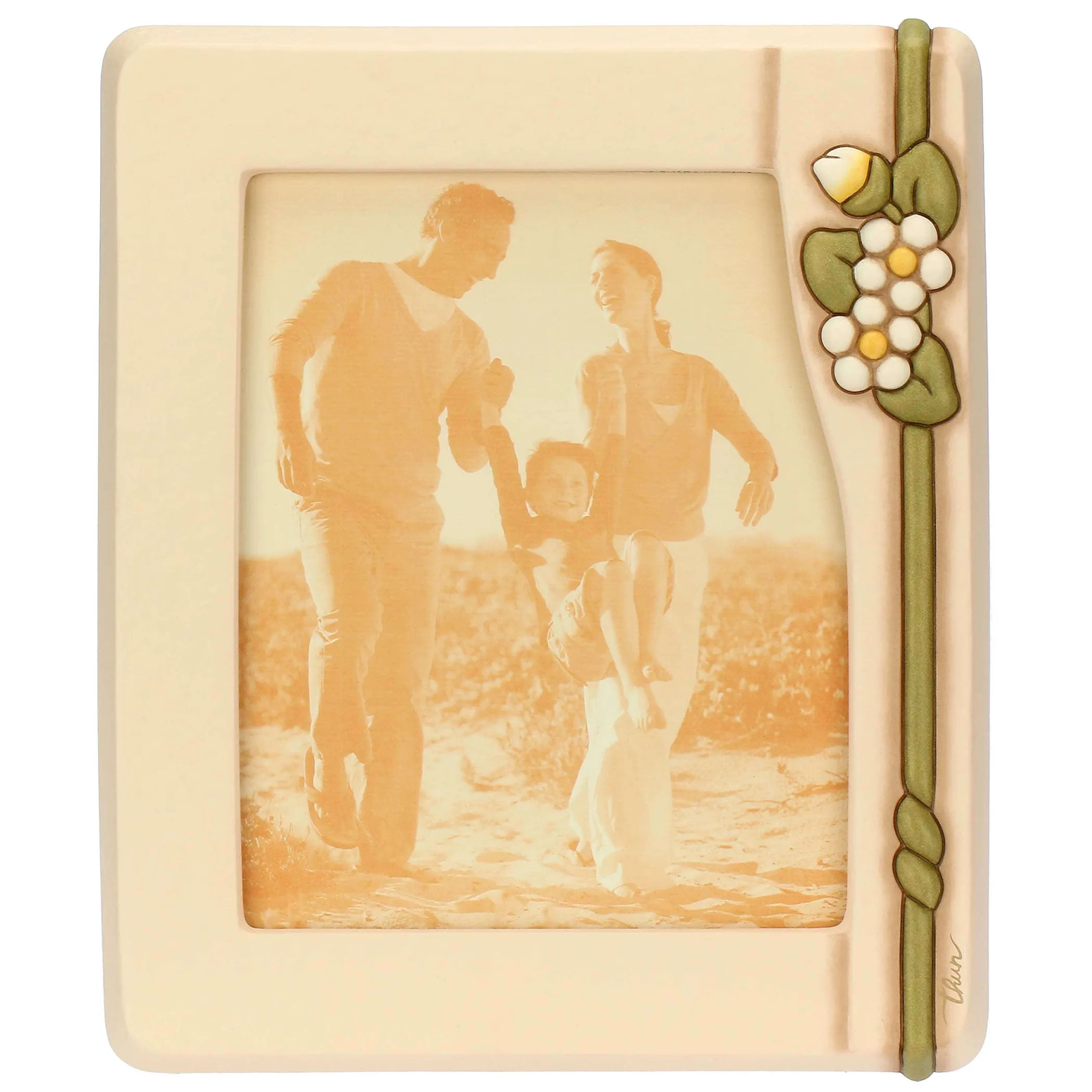 THUN Portafoto in ceramica Country Bloom, maxi* Portafoto E Cornici