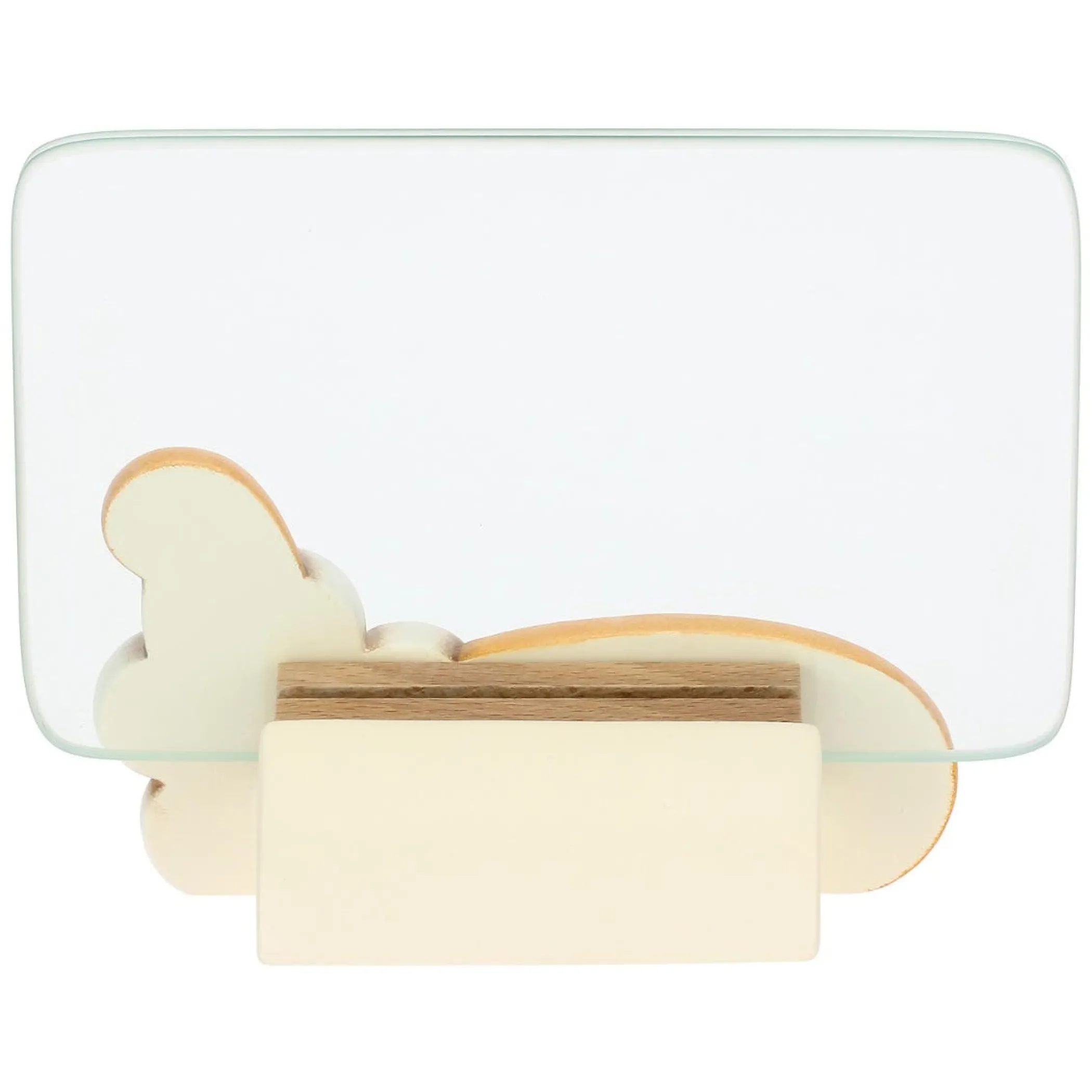 THUN Portafoto in ceramica e vetro Eolia con margherita, medio* Portafoto E Cornici