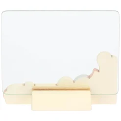 THUN Portafoto in ceramica e vetro girandola e coccinella con calco manina* Portafoto E Cornici