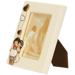 THUN Portafoto in ceramica sposini su moto, grande* Bomboniere Anniversario|Bomboniere Matrimonio