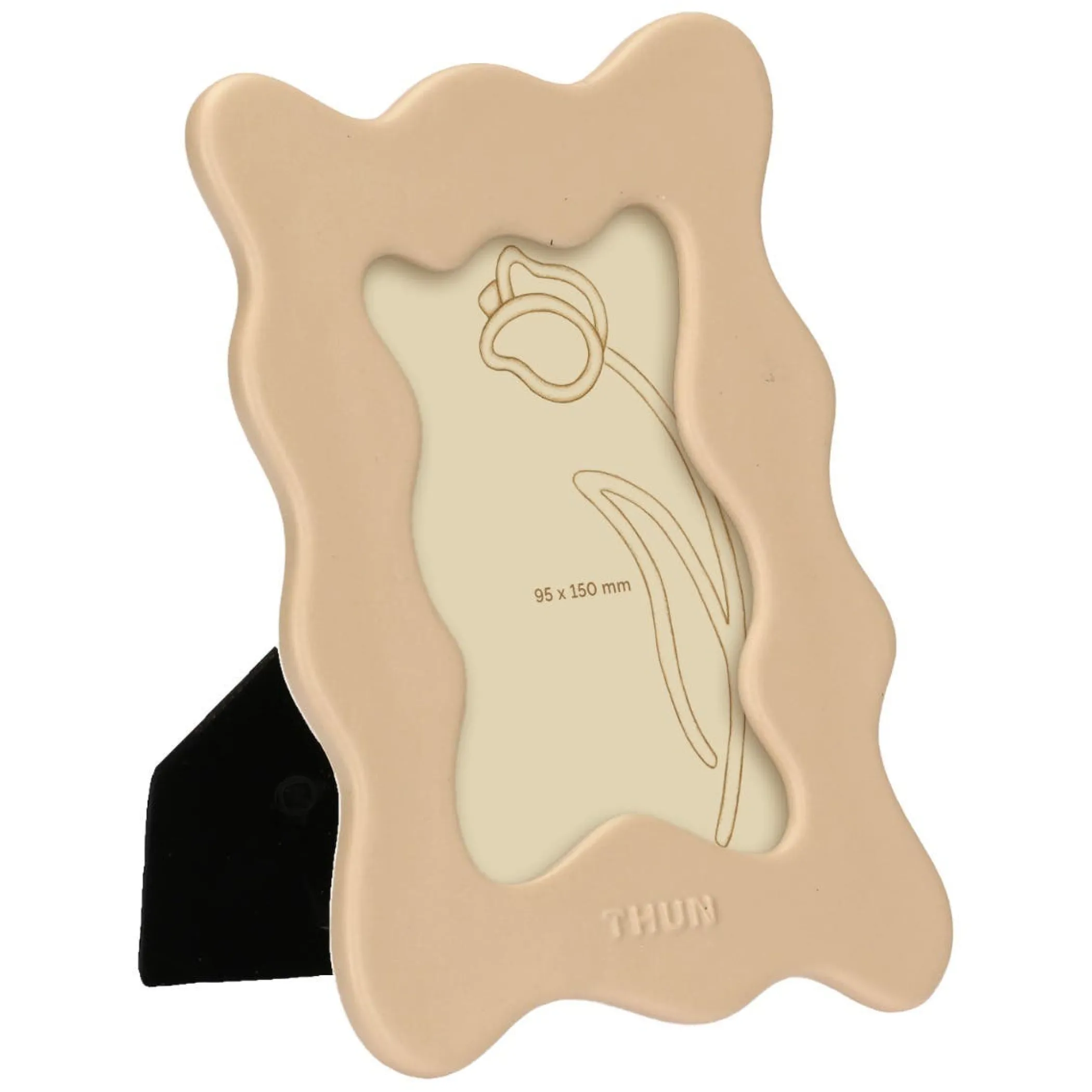 THUN Portafoto in stoneware Iconic Elegance, grande* Iconic Elegance|Bomboniere Nascita