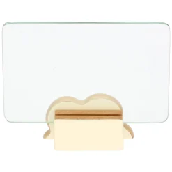 THUN Portafoto in vetro e ceramica con base a forma di fiore Iconic Elegance* Iconic Elegance|Portafoto E Cornici