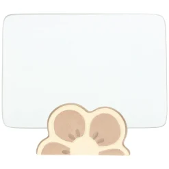 THUN Portafoto in vetro e ceramica con base a forma di fiore Iconic Elegance, rosa* Iconic Elegance|Portafoto E Cornici