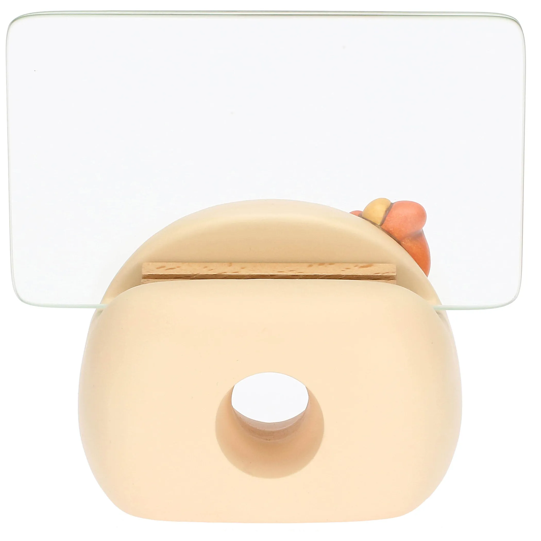 THUN Portafoto in vetro e ceramica con base sagomata Happy Country* Portafoto E Cornici