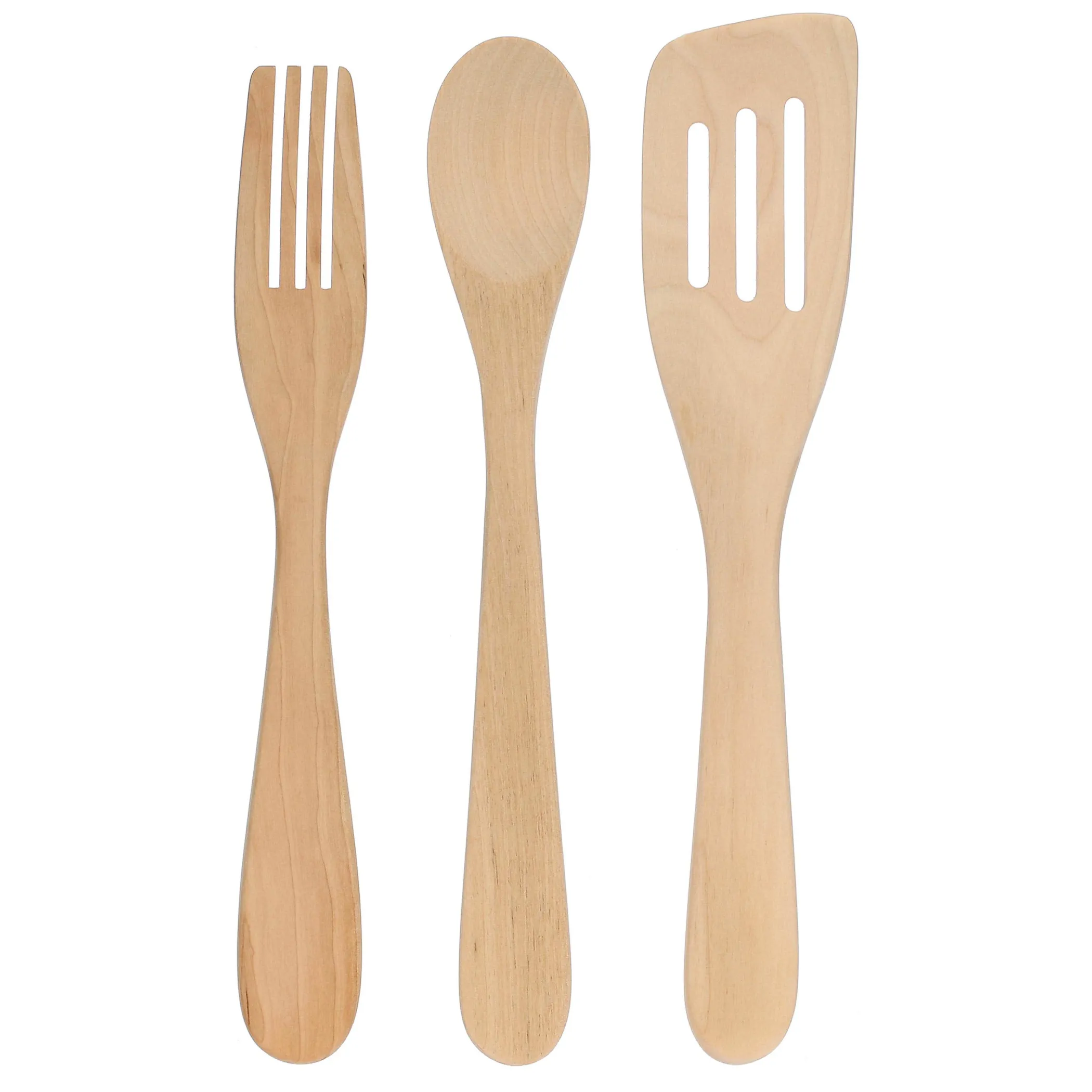 THUN Portamestoli in ceramica con mestoli in legno Happy Country* Posate E Utensili