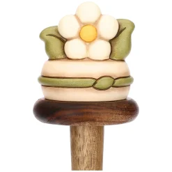 THUN Portarotolo in legno e ceramica Country Bloom* Altri Complementi Per La Tavola