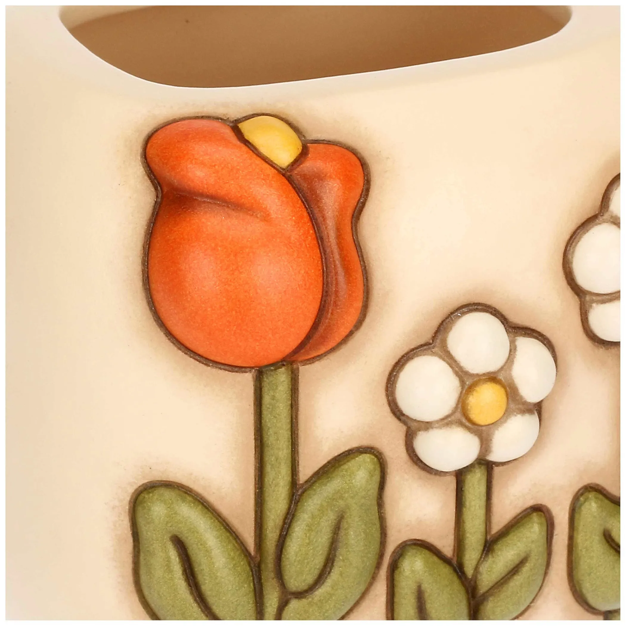 THUN Portaspazzolini in ceramica Happy Country* Portasapone E Portaspazzolini