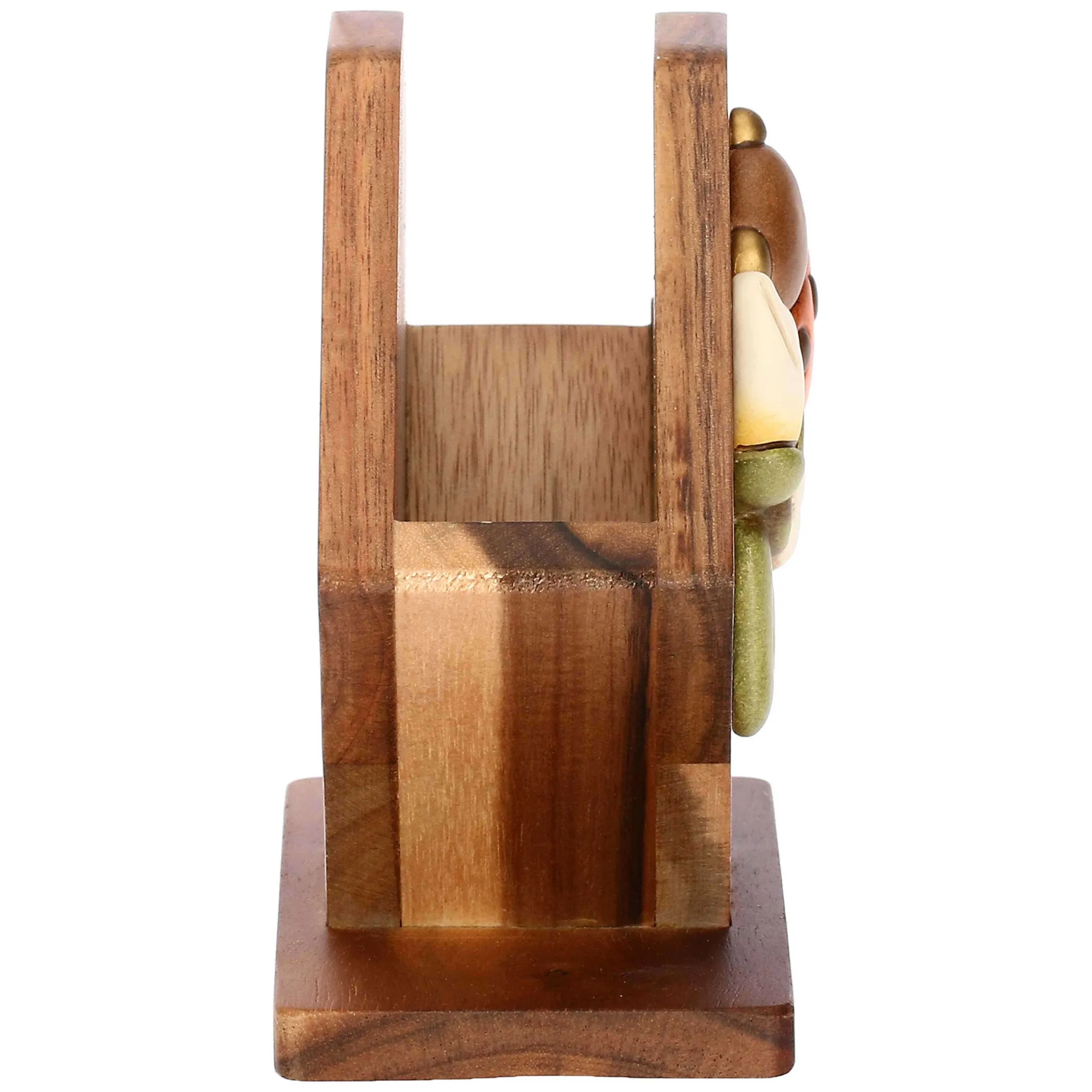 THUN Portatovaglioli in legno e ceramica Country Bloom* Altri Complementi Per La Tavola