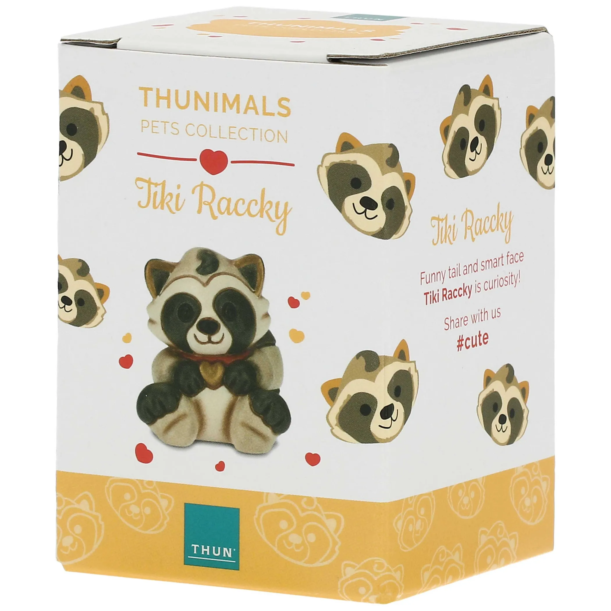 THUN Procione Tiki Raccky mini* Animali E Mini Animali|Bomboniere Comunione