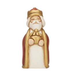 THUN Re Magio Baldassarre con incenso Presepe Classico rosso* Presepe
