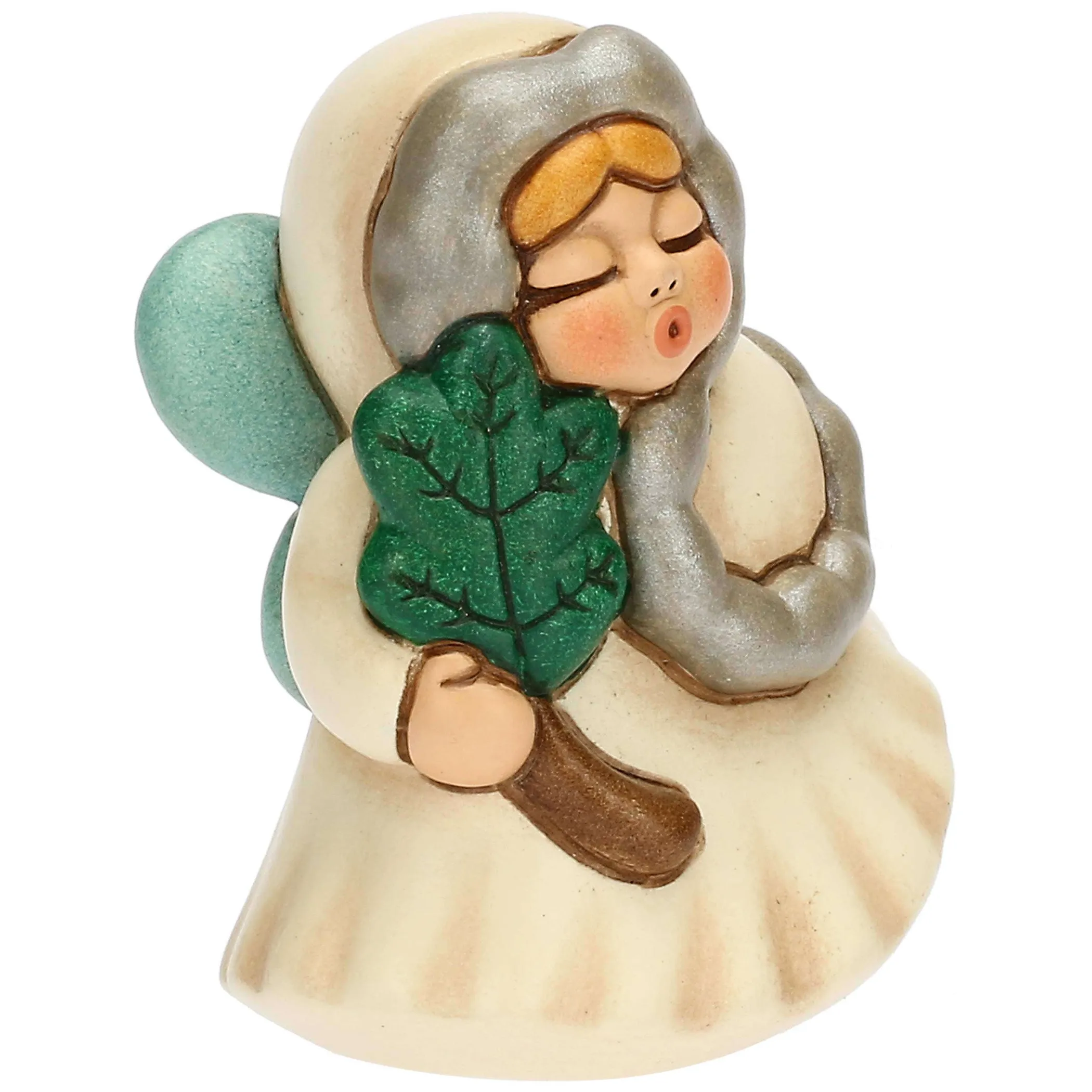 THUN Regina delle Fate Shaila con foglia di abete in ceramica Bosco Magico* Bomboniere Cresima|Bomboniere Comunione