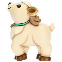 THUN Renna Robin in piedi in ceramica, media* Addobbi Natalizi|Figure