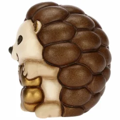 THUN Riccio Ricky con quadrifoglio portafortuna in ceramica* Addobbi Natalizi|Figure