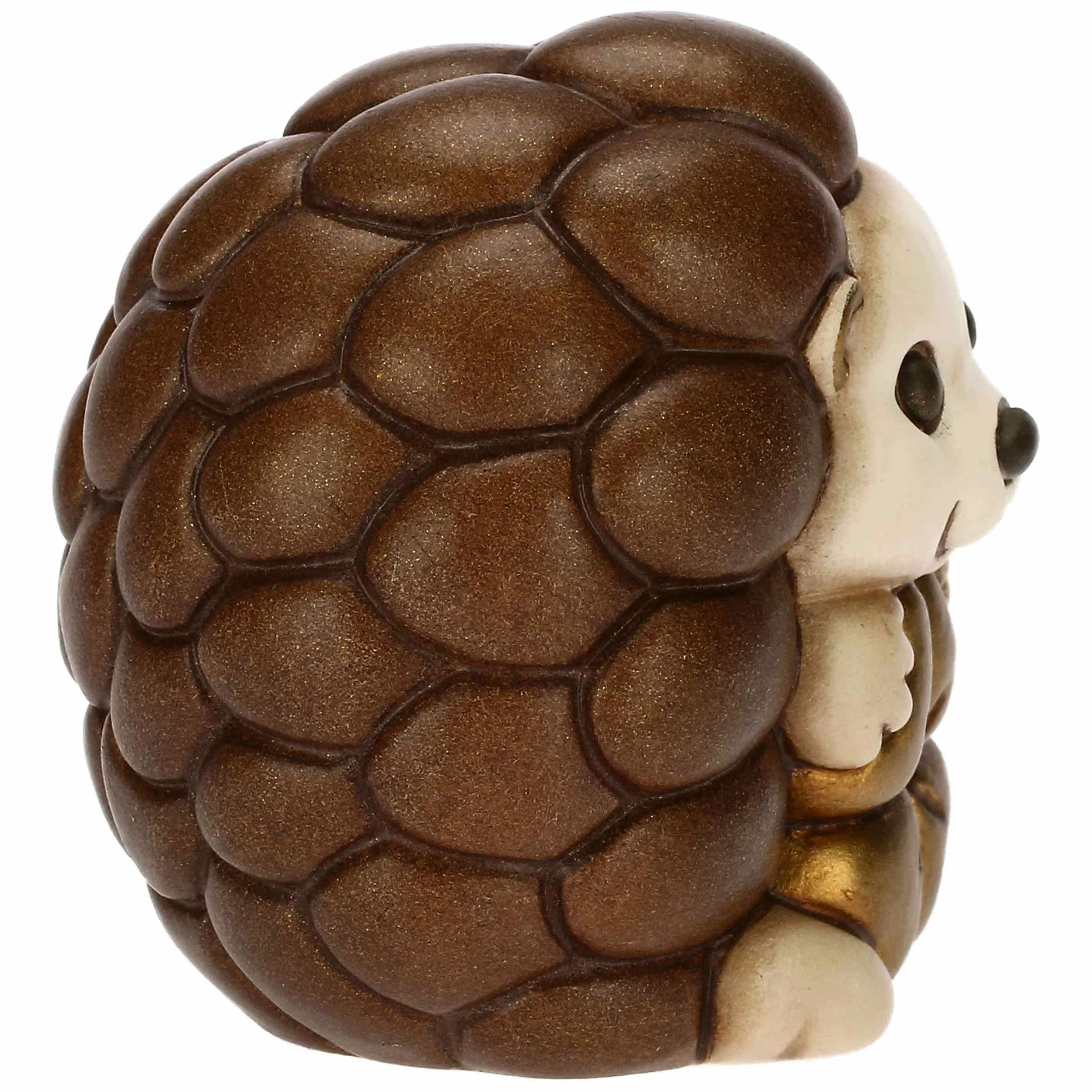 THUN Riccio Ricky con quadrifoglio portafortuna in ceramica* Addobbi Natalizi|Figure