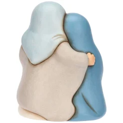 THUN Sacra Famiglia in ceramica con campana in vetro* Presepe