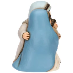 THUN Sacra Famiglia in ceramica con campana in vetro* Presepe