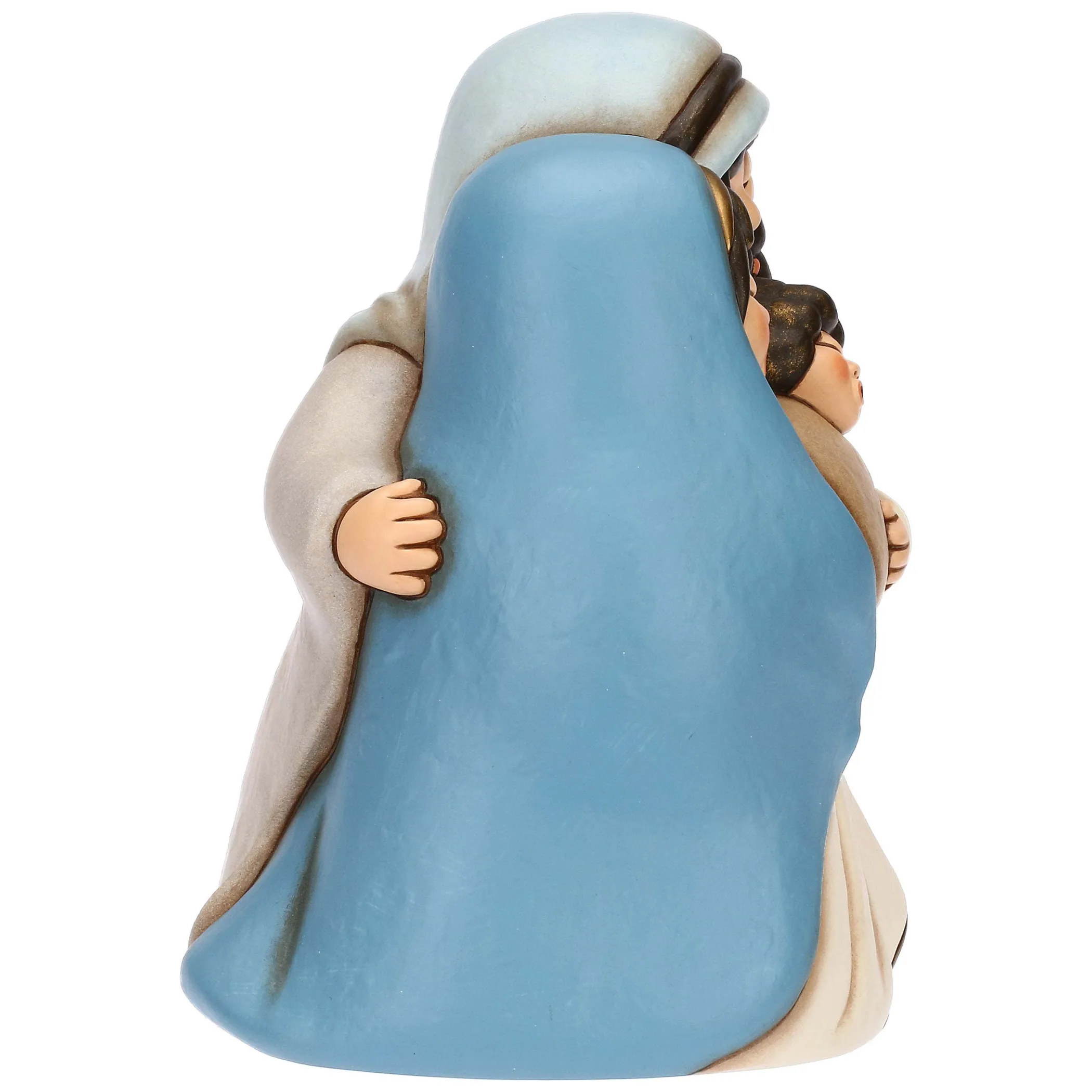 THUN Sacra Famiglia in ceramica con campana in vetro* Presepe