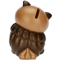 THUN Salvadanaio con gufo Lucky in ceramica* Animali E Mini Animali|Bomboniere Comunione