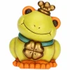 THUN Salvadanaio con rana Franky in ceramica* Animali E Mini Animali|Bomboniere Comunione
