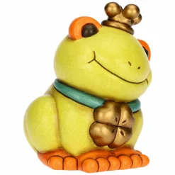 THUN Salvadanaio con rana Franky in ceramica* Animali E Mini Animali|Bomboniere Comunione