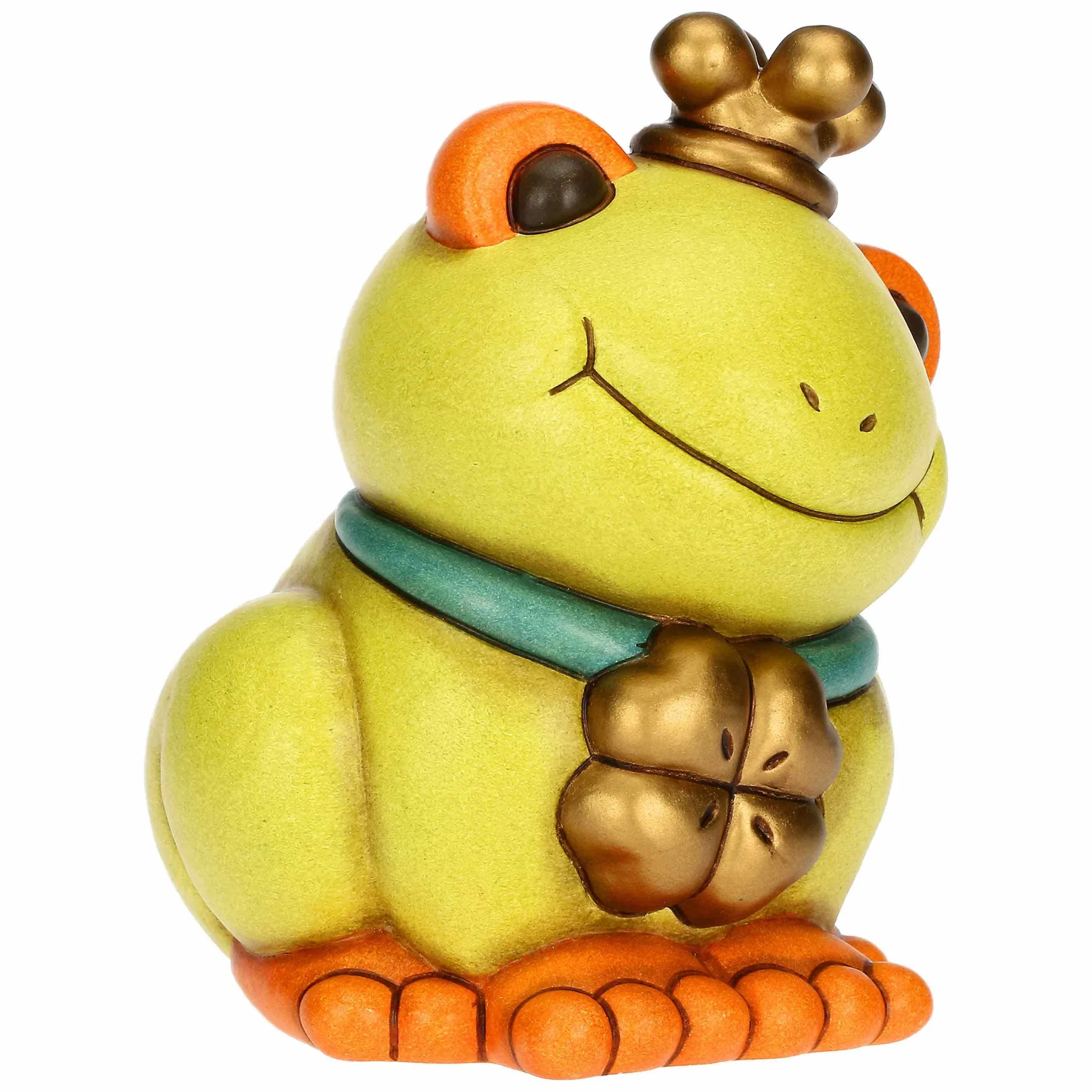 THUN Salvadanaio con rana Franky in ceramica* Animali E Mini Animali|Bomboniere Comunione