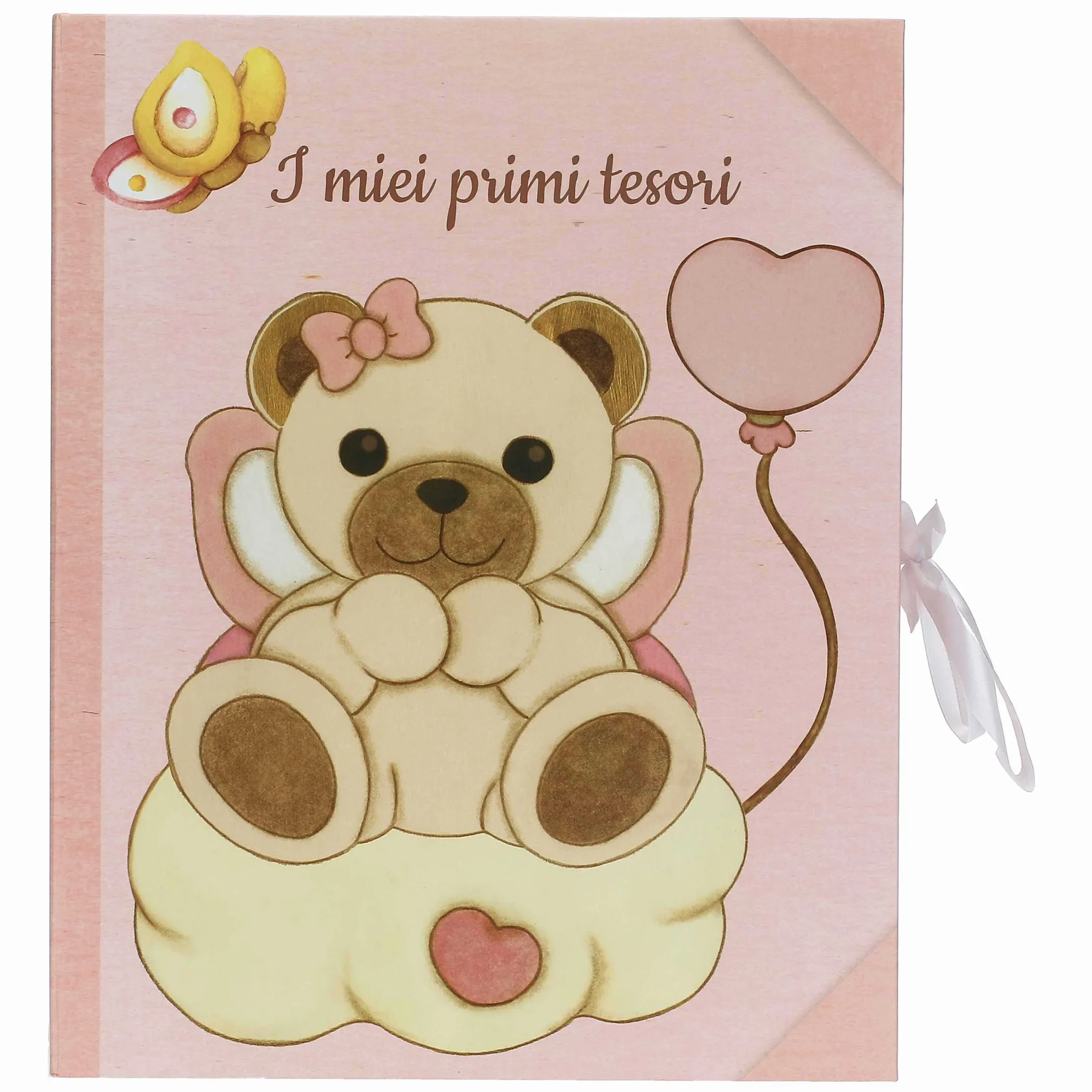 THUN Scatola ricordi rosa con Teddy* Regalo Nascita