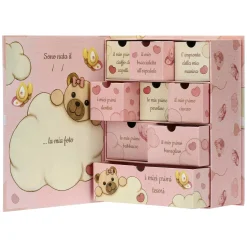 THUN Scatola ricordi rosa con Teddy* Regalo Nascita
