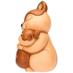 THUN Scoiattolo Diva con cucciolo in ceramica* Animali E Mini Animali|Figure